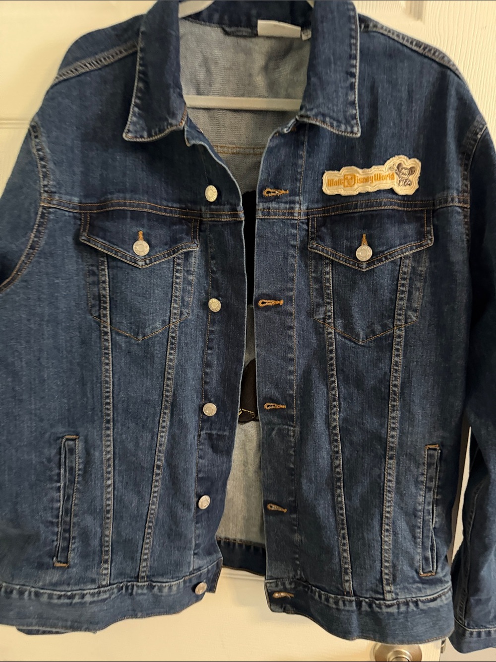 Disney Parks Walt Disney World Mickey Mouse Denim Jacket - UNISEX - Large - Picture 3 of 16